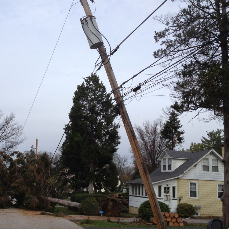 Storm Work By North Central Electric